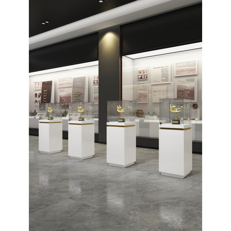妙普樂2023新款高端烤漆展臺(tái)展示柜 重塑展廳美學(xué)與功能典范